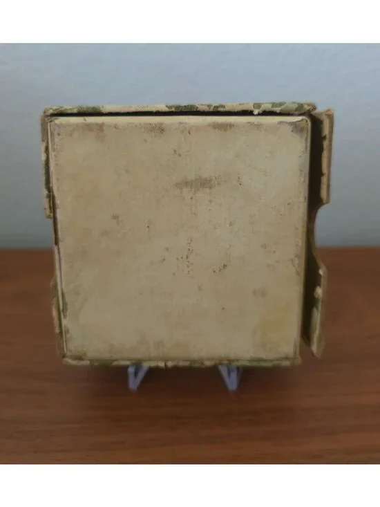 VTG Seth Thomas Keywound Alarm Clock Gold & Black Original Box Germany - WORKS - Picture 3 of 10